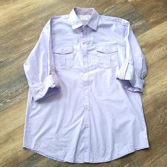 Michael Brandon Button Down Size L